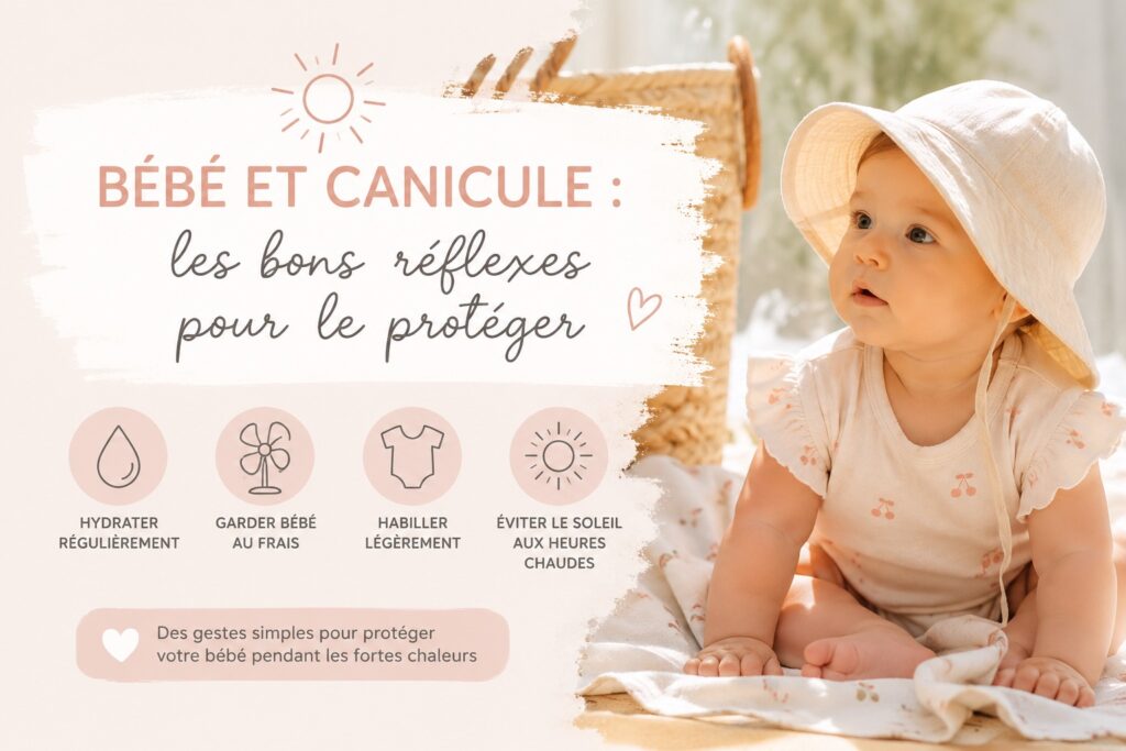 Bébé et canicule : les bons réflexes pour le protéger