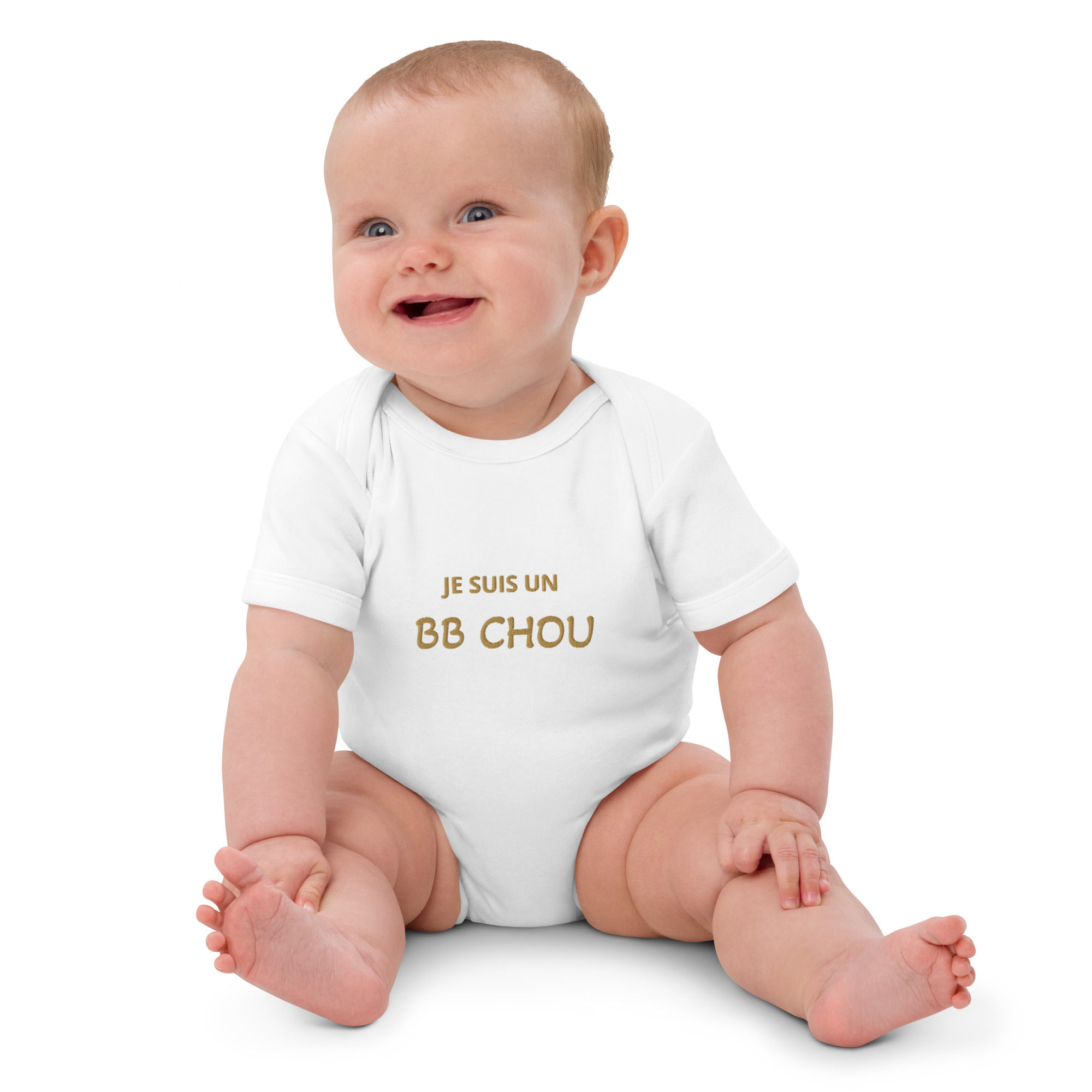 Body brodé "Je suis un BB CHOU"