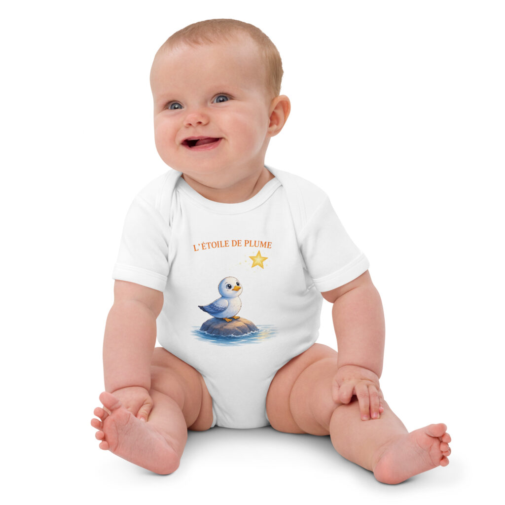 Body bébé "L'étoile de Plume"